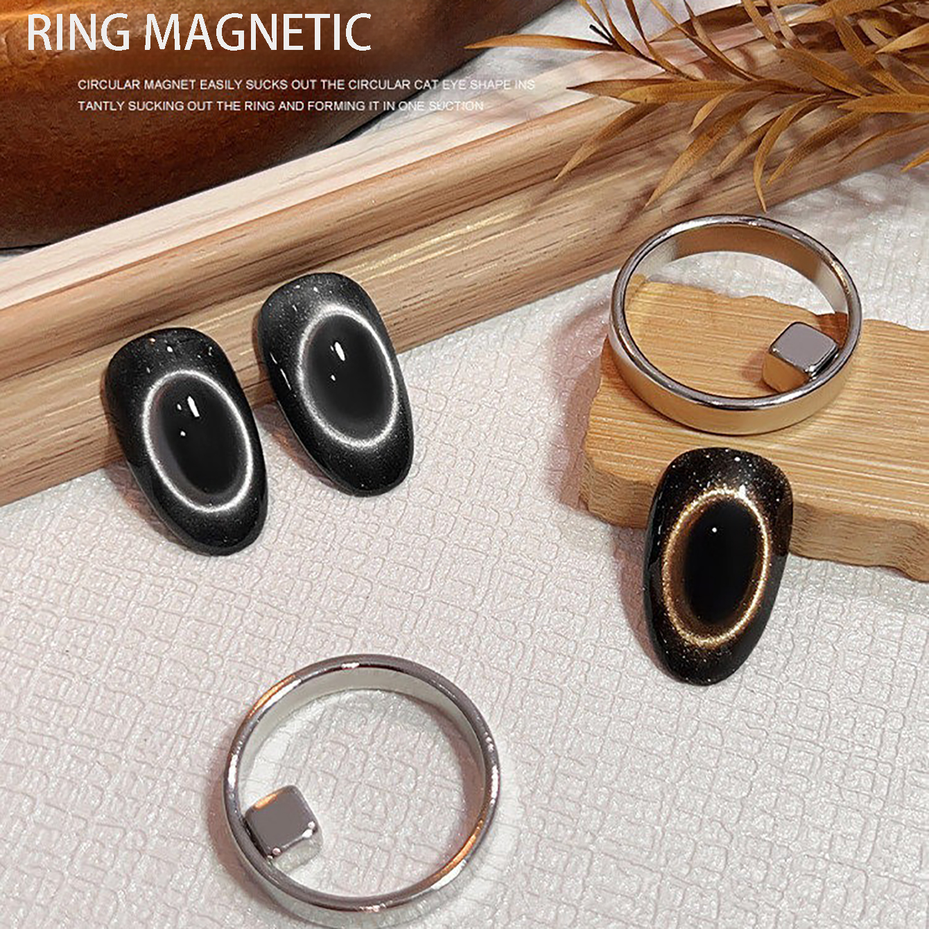 Nail Art Trend 2026 - 2026 Trending Hollow Cat Eye Magnet