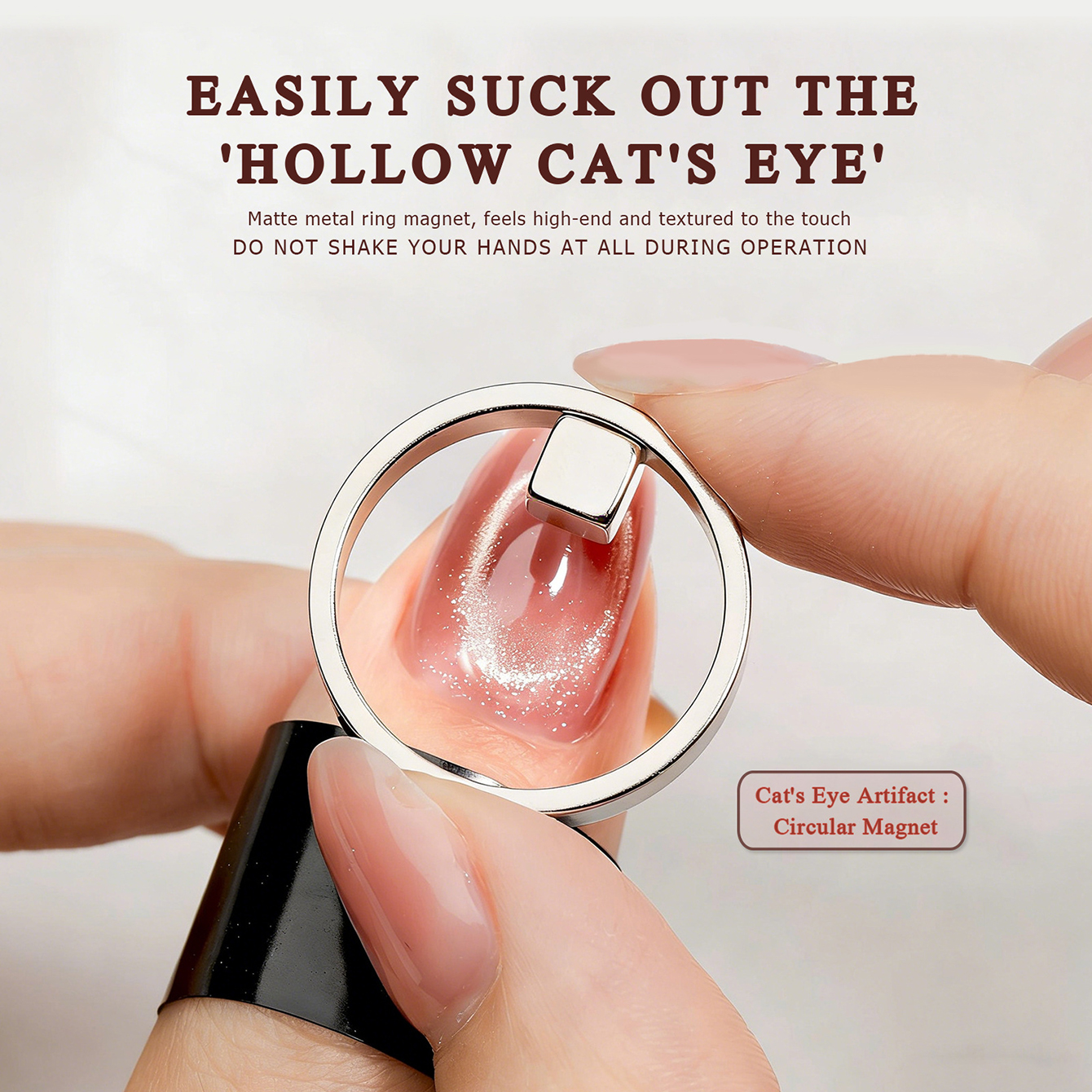 Nail Art Trend 2026 - 2026 Trending Hollow Cat Eye Magnet,