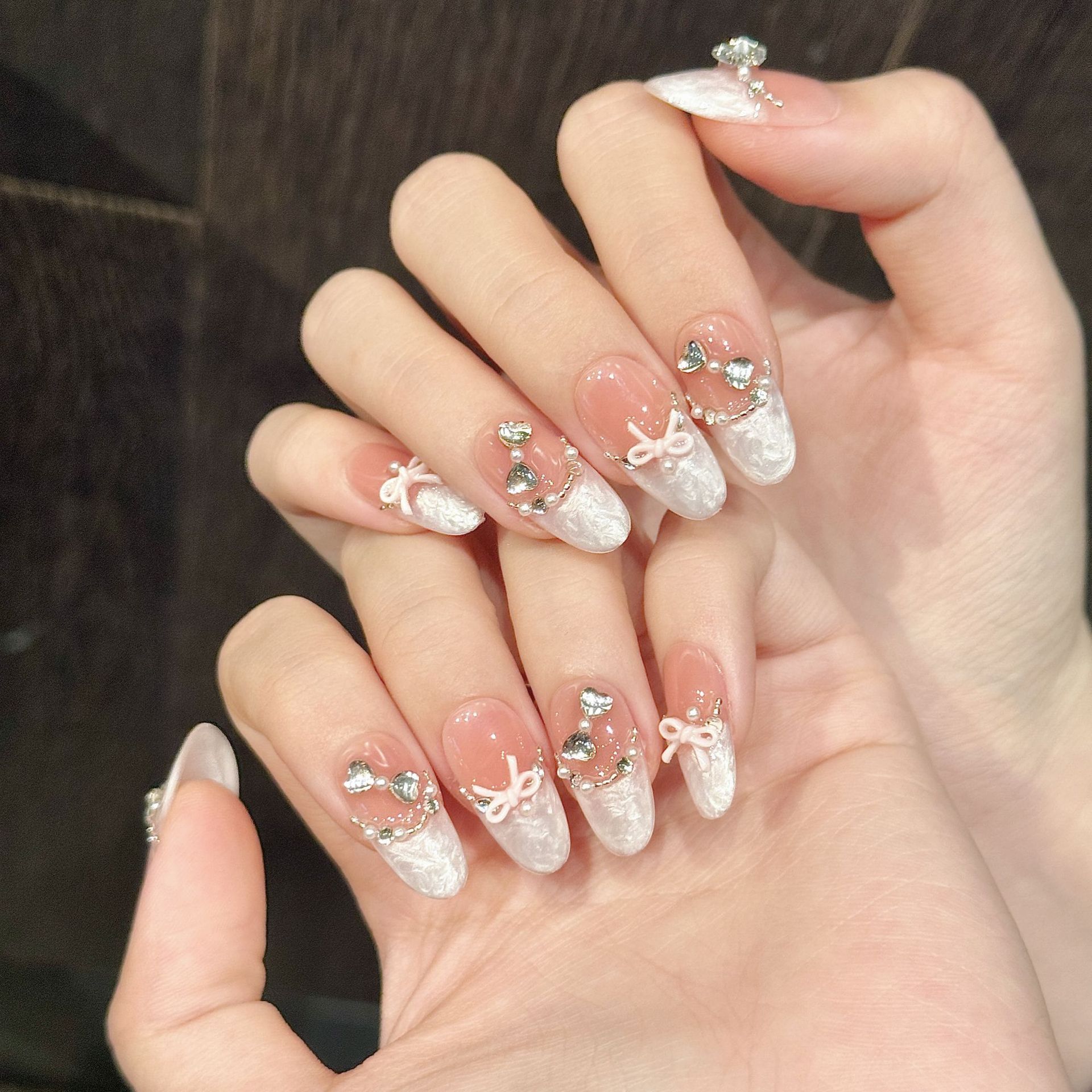 10pcs Handmade Press on Nails  – обзор и цена Nail Art Strawberry