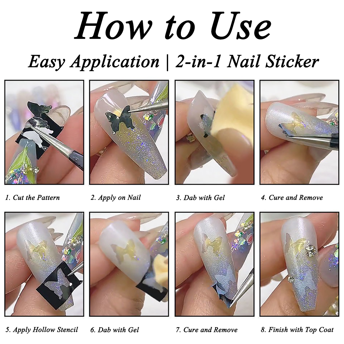 3 to 30 Sheets French Tip Nail – обзор и цена Striping Tape Nail