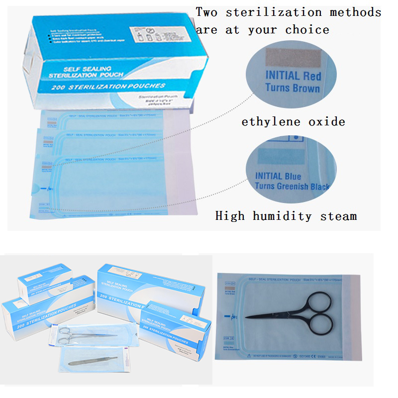 200pcs Self Sealing Sterilizat – обзор и цена Striping Tape Nail
