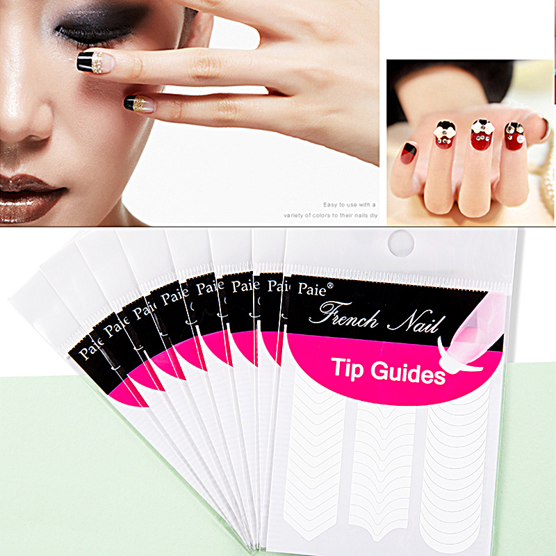 French Tip Manicure Stickers 1 – обзор и цена Striping Tape Nail