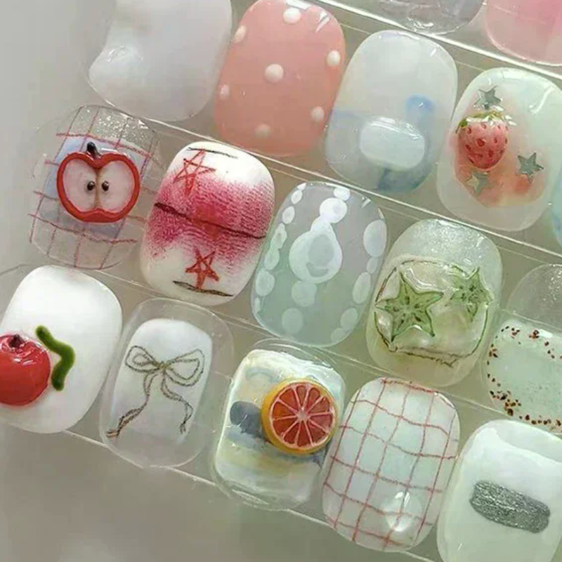 Nail Silicone Mold Relief Frui – обзор и цена Nail Art Strawberry