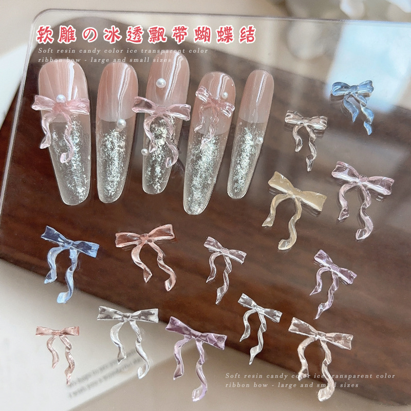 30PCS Fairy Ice Transparent Pi – обзор и цена Nail Art Ice Blue