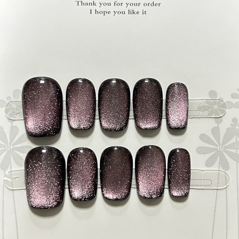 10 Pieces Mysterious Simple Sh – обзор и цена Nail Art Cat Eye Simple