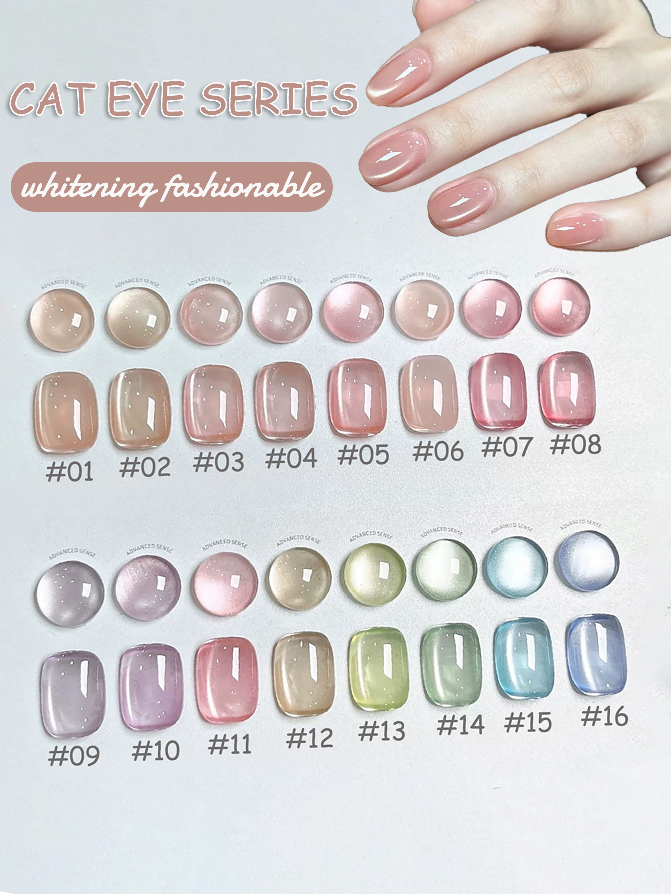1-24pcs WS Spring Summer Ice T – обзор и цена Nail Art Ice Blue