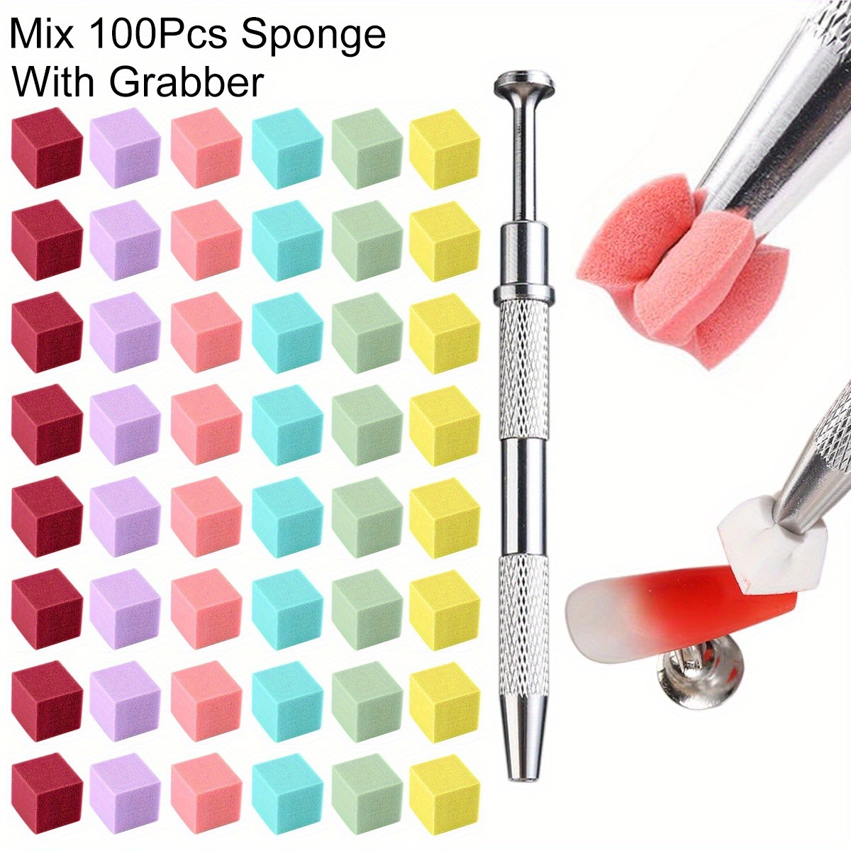 1/50/100Pcs Square Nail Art Sp – обзор и цена Nail Gel Polish Set