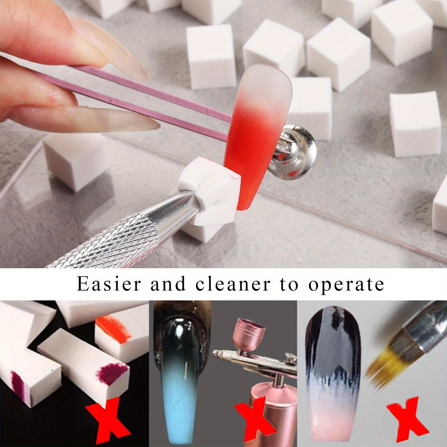 1/50/100Pcs Square Nail Art Sp – обзор и цена Nail Gel Polish Set