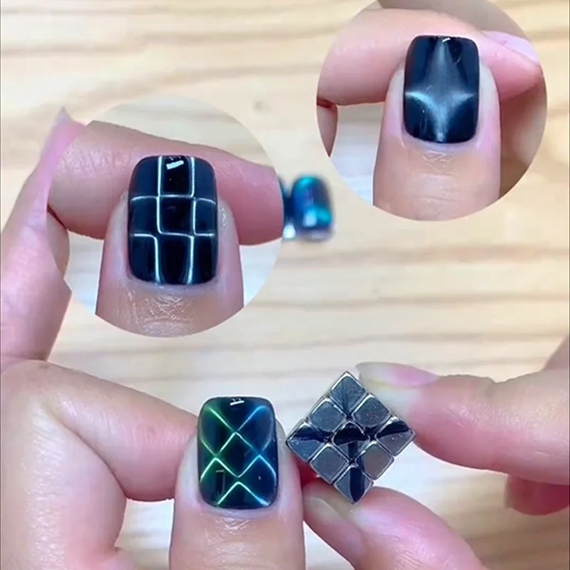 27pcs Cat Eye Magnet Cube for  – обзор и цена Striping Tape Nail
