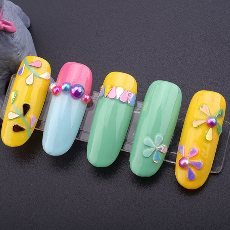 50pcs Transparent Nail Stand P – обзор и цена Striping Tape Nail