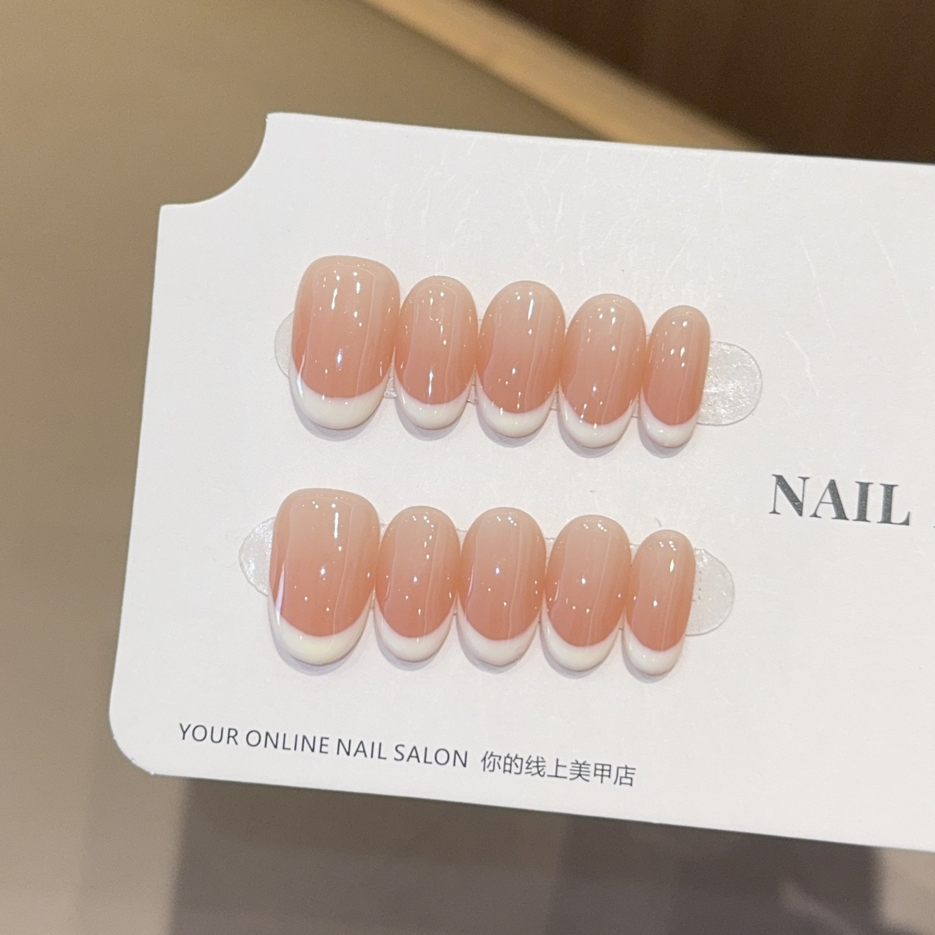 10Pcs/set French Almond Oval S – обзор и цена Nail Art Cat Eye Simple
