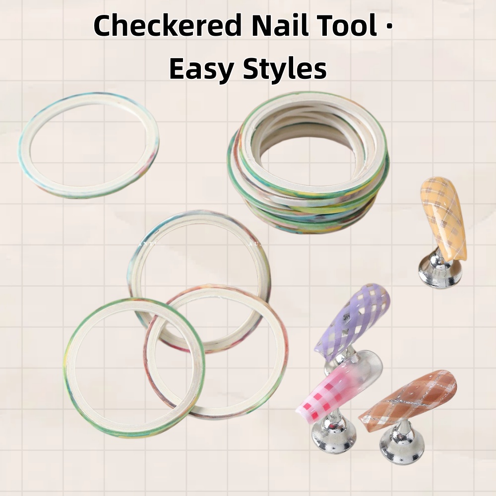 10 Rolls Nail Striping Tape Se – обзор и цена Striping Tape Nail