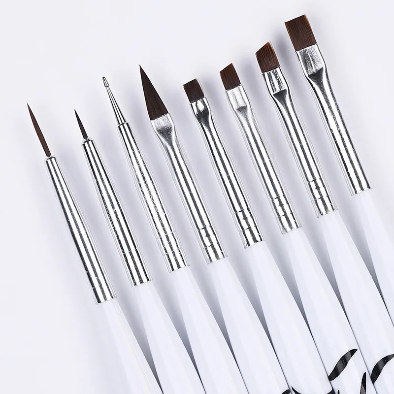 Nail Art Brush Ombre Brushes U – обзор и цена Nail Gel Polish Set