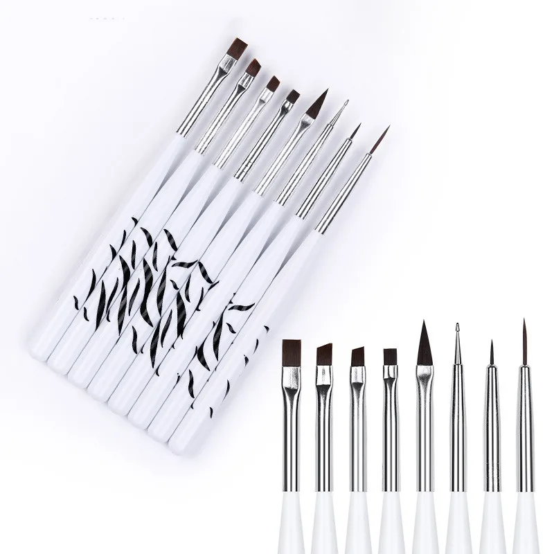 Nail Art Brush Ombre Brushes U – обзор и цена Nail Gel Polish Set