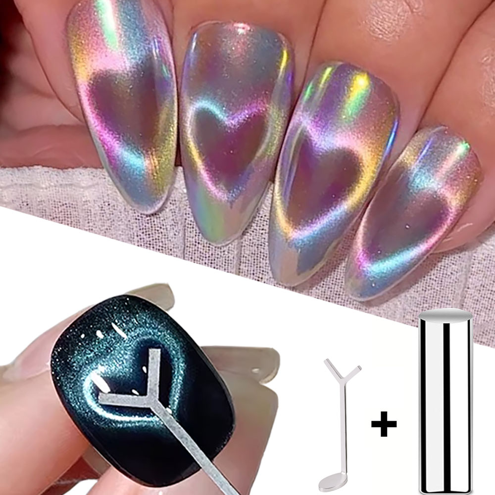 1/2/3/4pcs Y-Shaped Heart Cat  – обзор и цена Nail Gel Polish Set