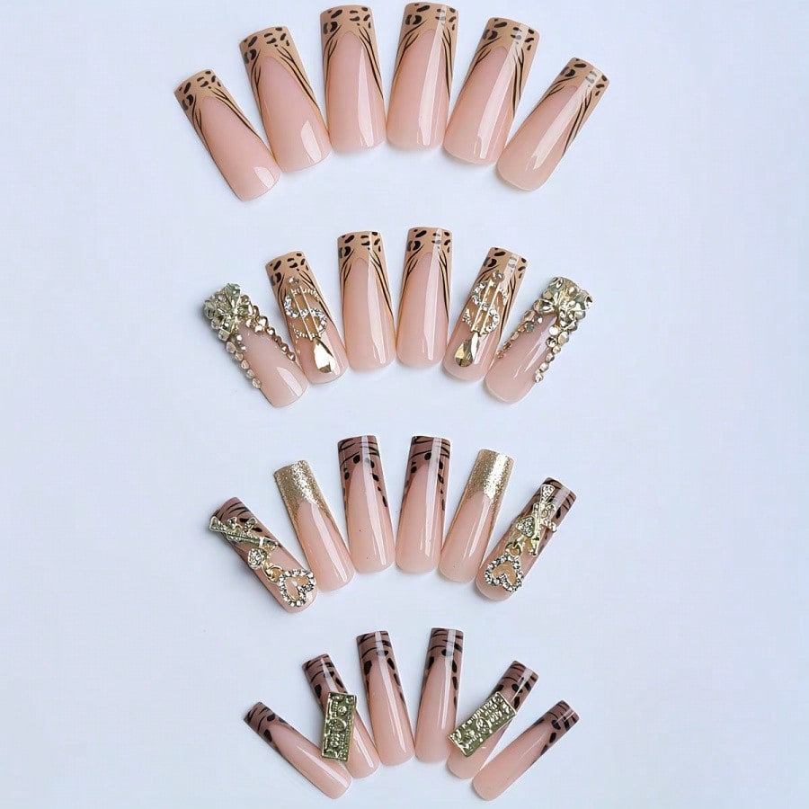 This Set Of 24 Rectangular Lon – обзор и цена Nail Gel Polish Set