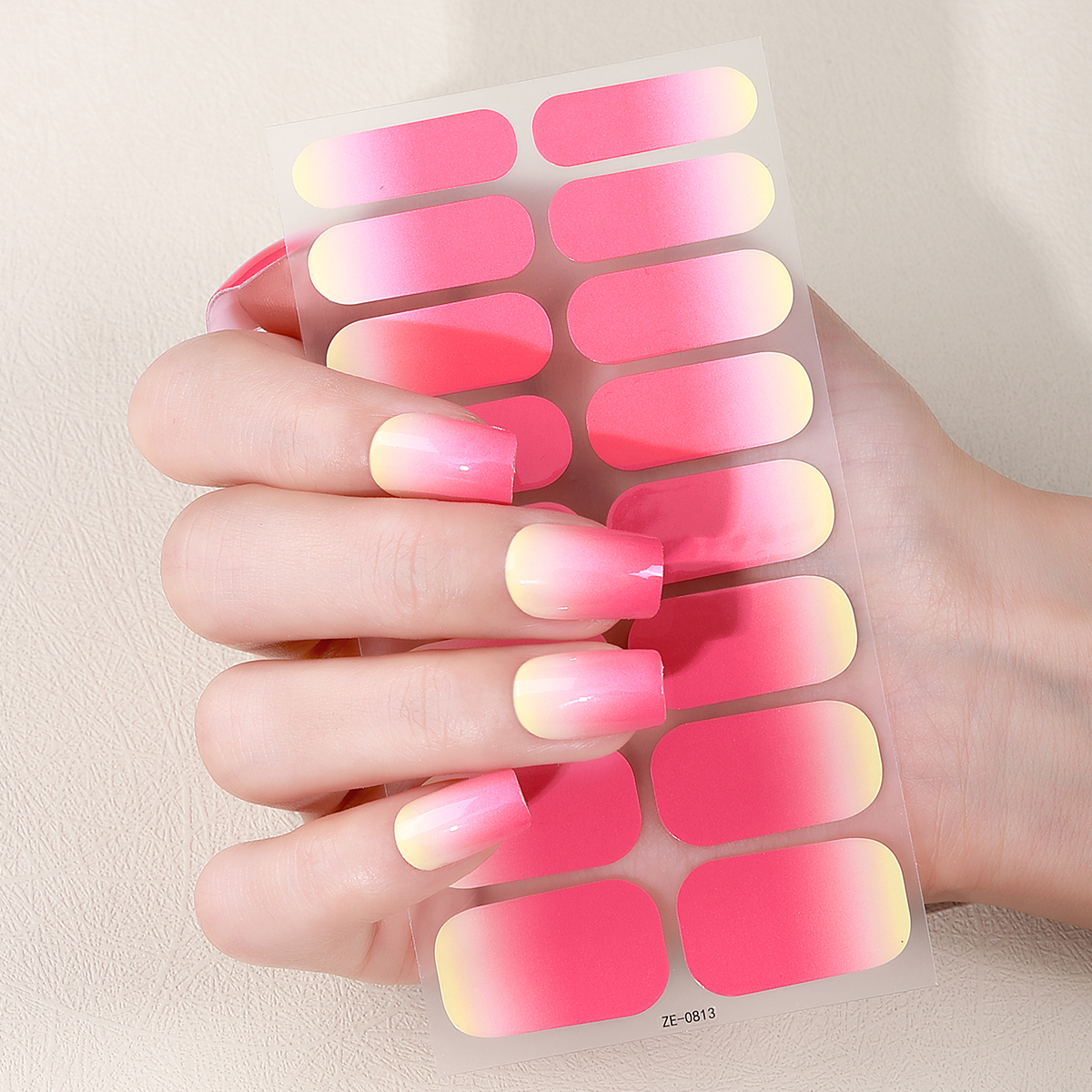 16Tips Full Cover Gradient Nai – обзор и цена Striping Tape Nail