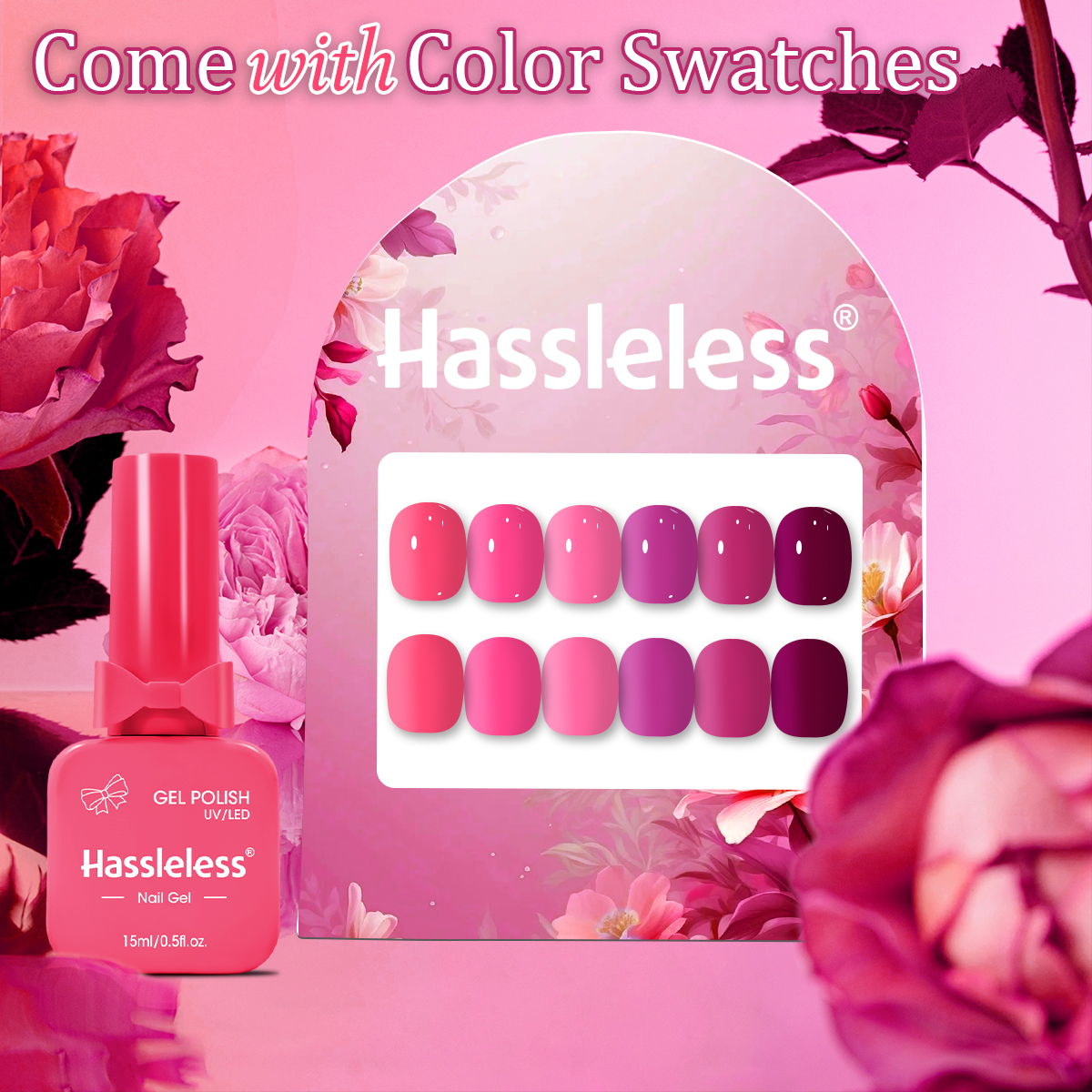6-piece nail polish set, 15ml/ – обзор и цена Nail Gel Polish Set