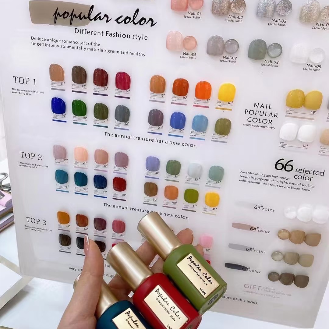 LADAI 66 Colors New Trend Whol – обзор и цена Nail Gel Polish Set