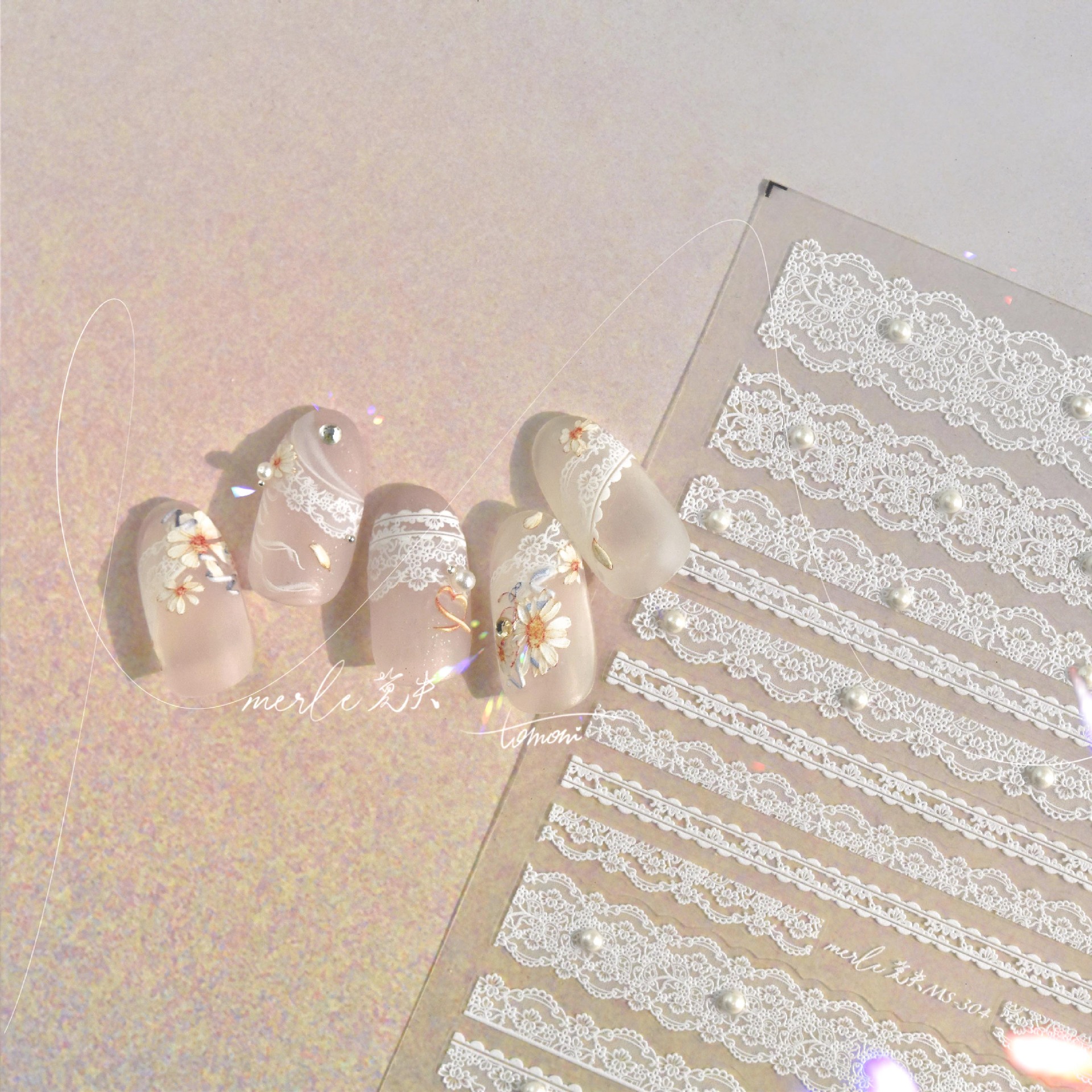 5D Relief Finely Crafted White – обзор и цена Striping Tape Nail