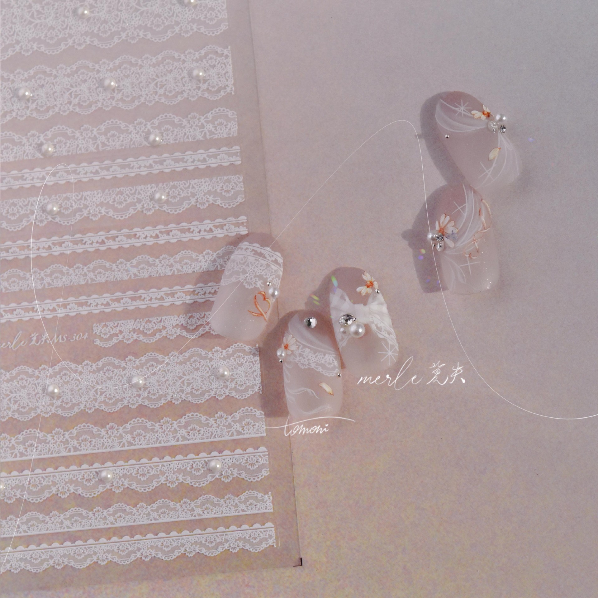 5D Relief Finely Crafted White – обзор и цена Striping Tape Nail