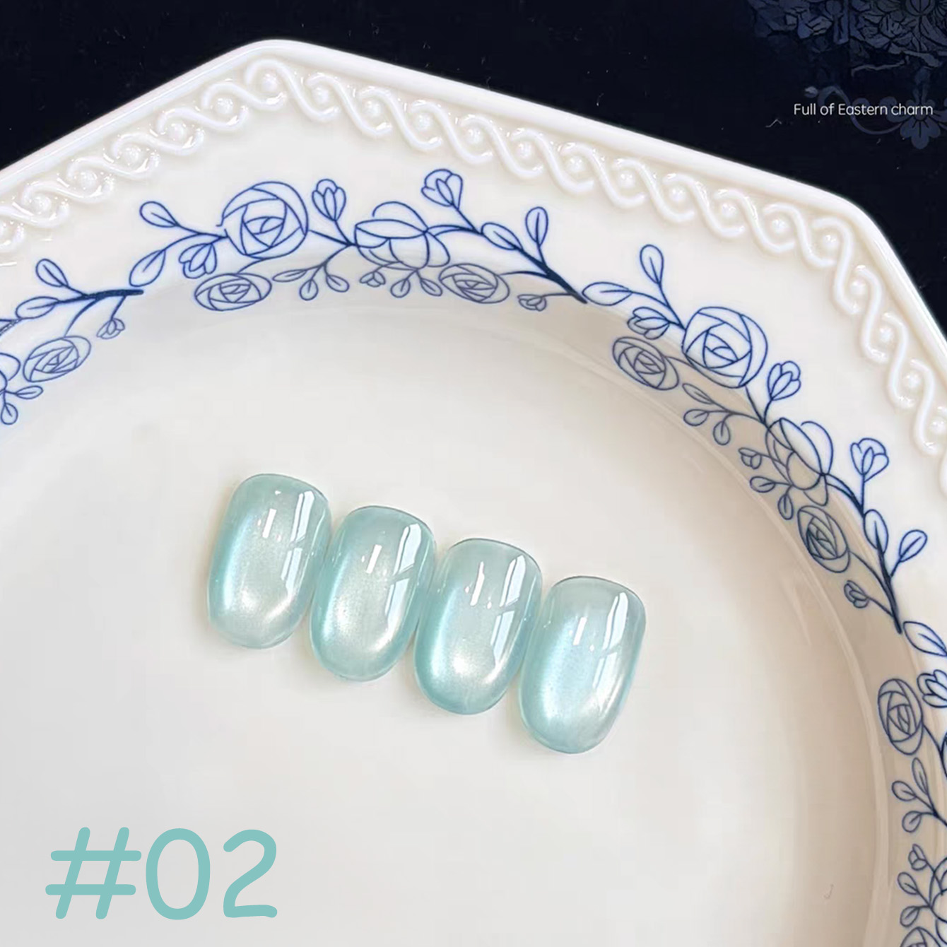 1pcs PSK Spring Summer Whiteni – обзор и цена Nail Art Ice Blue