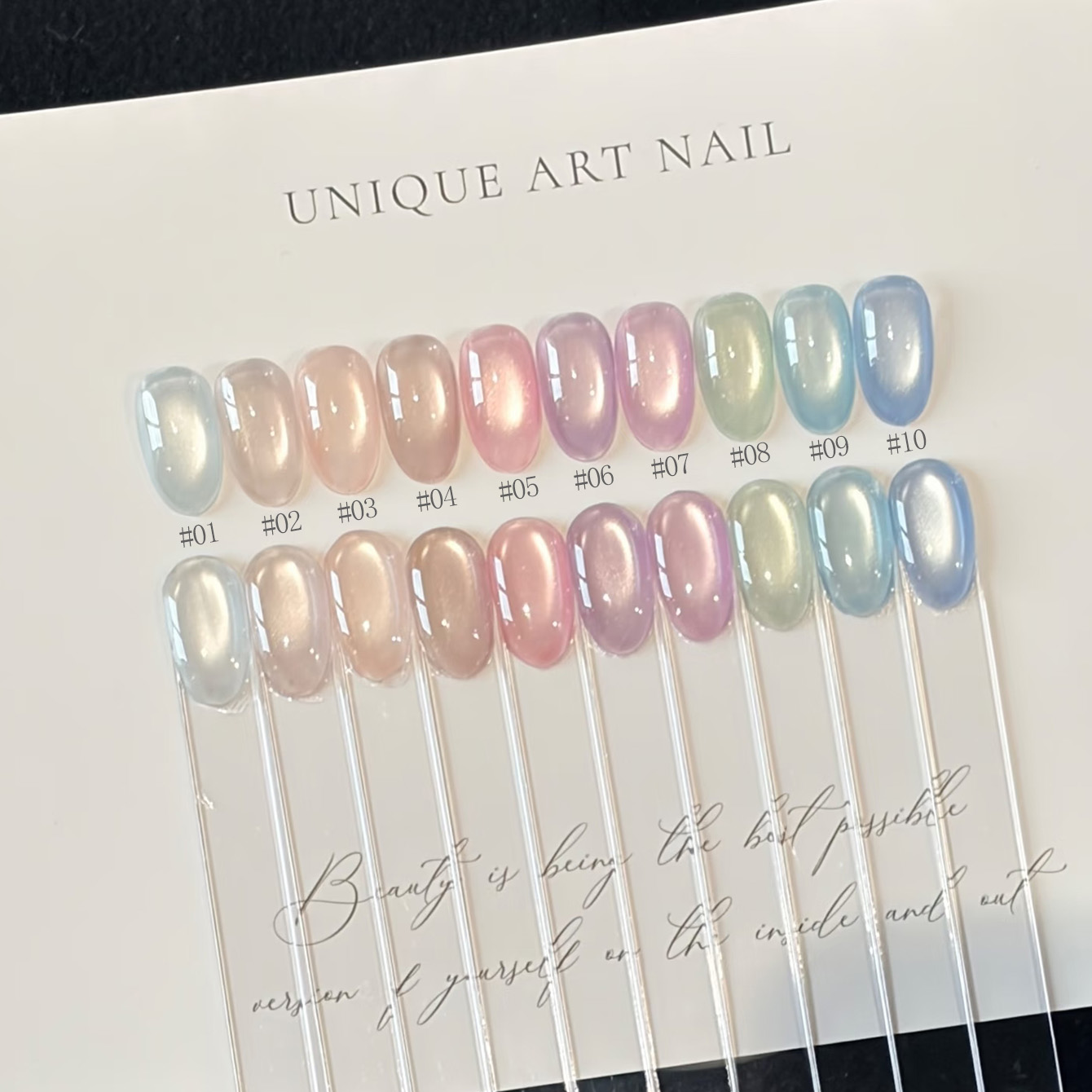 1pcs PSK Whitening Dopamine Go – обзор и цена Nail Art Ice Blue