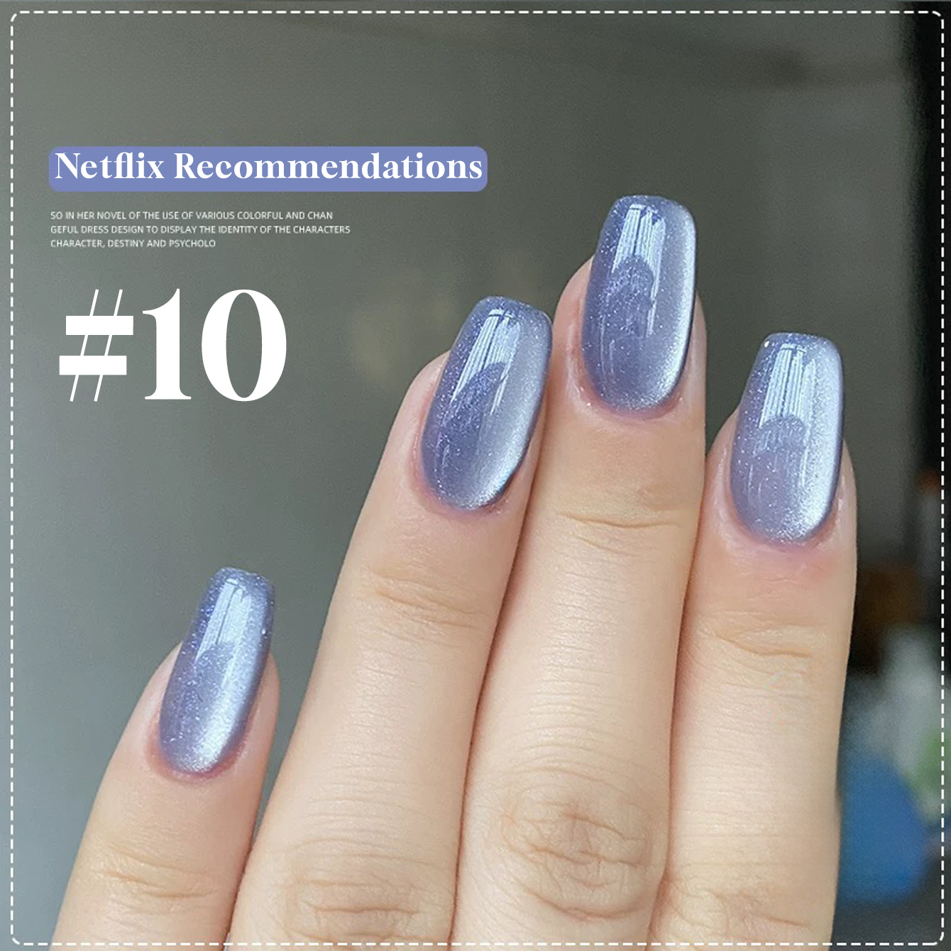 TC 10ML 12-Color Anquila Cryst – обзор и цена Nail Art Ice Blue